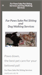 Mobile Screenshot of furpawssake.com